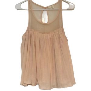 Pins & Needles Pale Pink Tank Top Women’s M